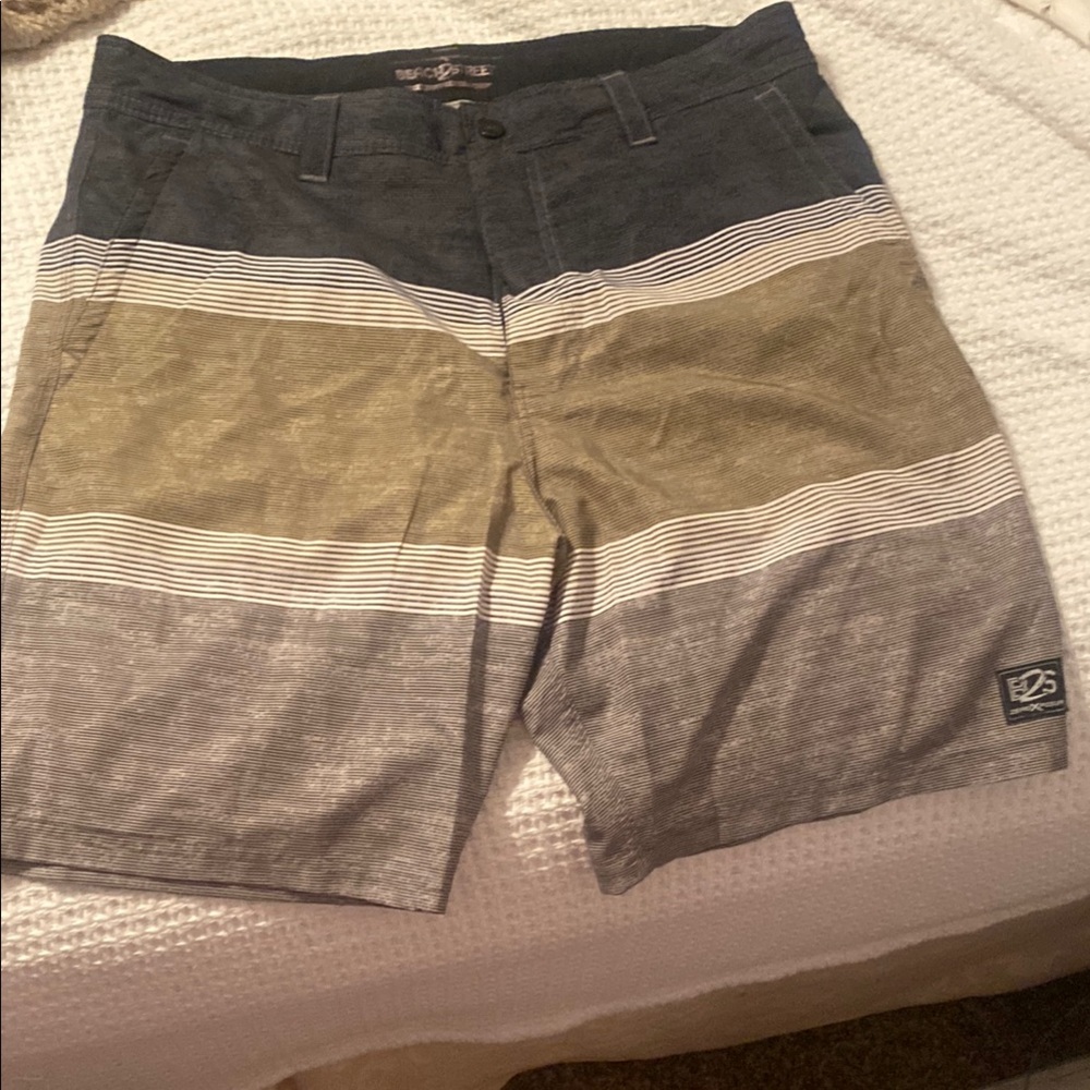 Striped Casual Shorts